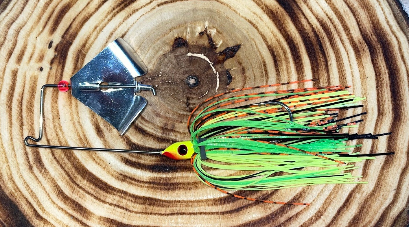 BUZZBAIT- Chartreuse, Orange and Green