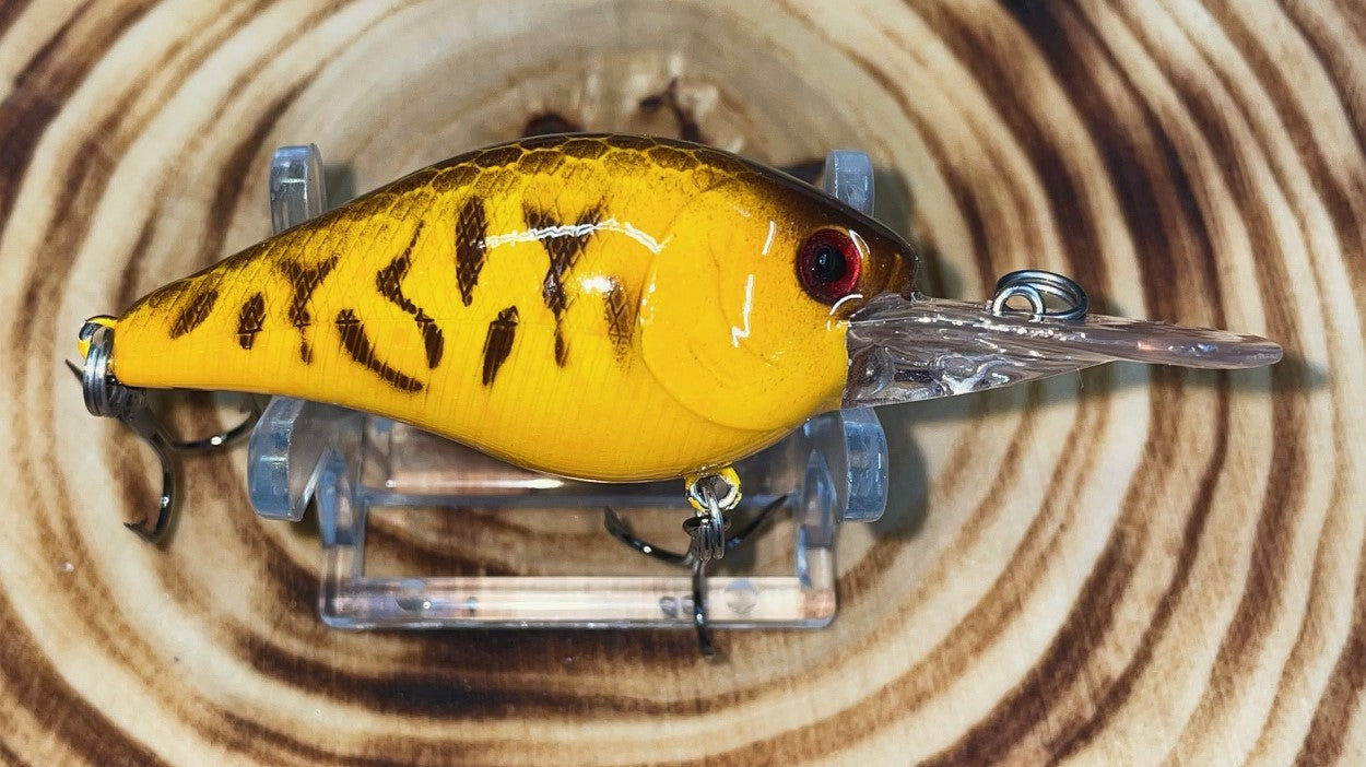exotic fishing lures DEEP DIVER- CharBrown Exotic – 34 Custom Lures