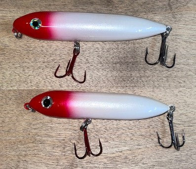 fish head custom lures Marlin Lures: Phoenix for Trophy Fish eel etc TOPWATER- Red Head