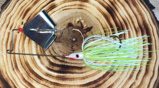 BUZZBAIT- Chartreuse and White