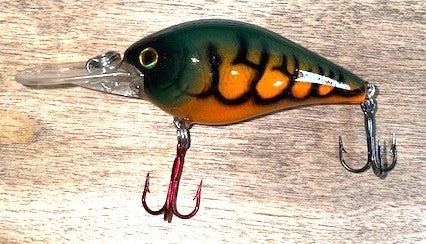 DEEP DIVER- Green Pumpkin Craw