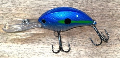 DEEP DIVER- Blue Sexy Shad Transparent