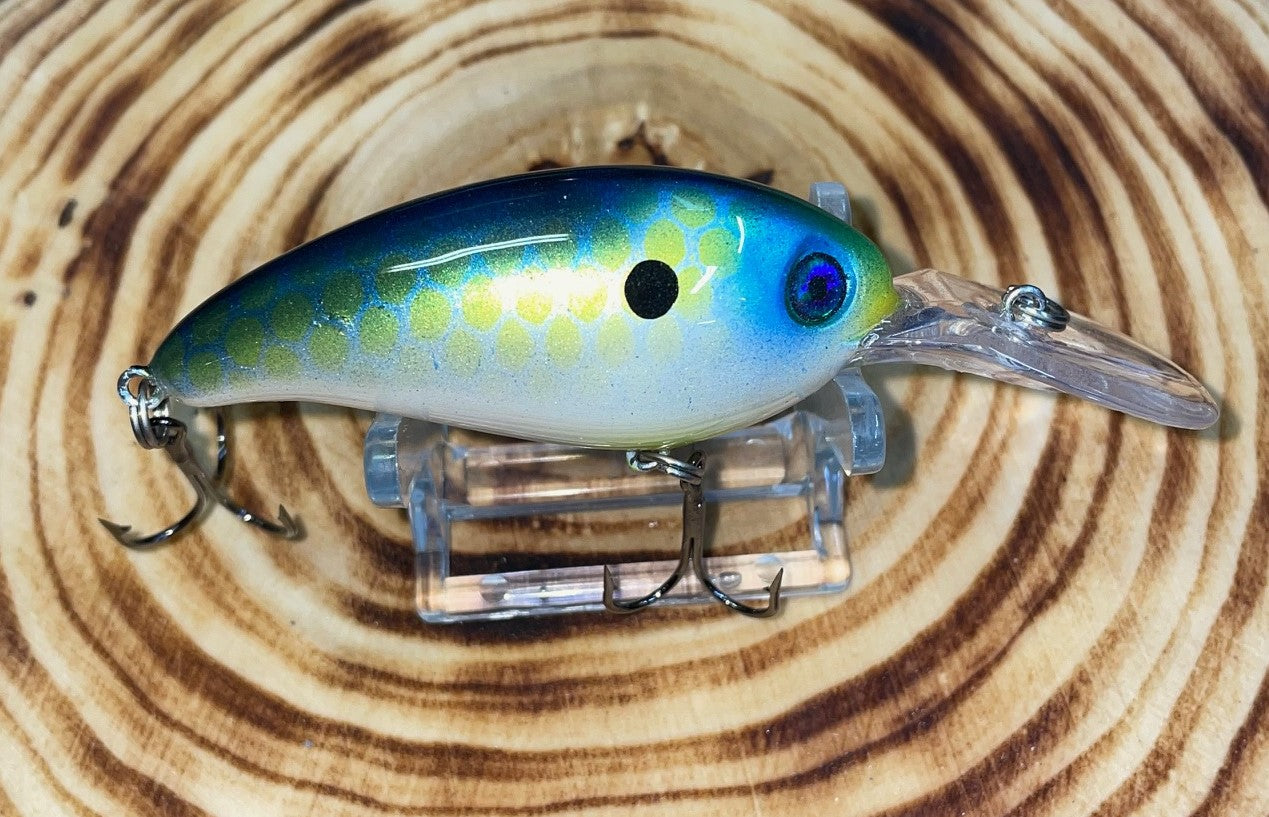 DEEP DIVER- Blue Sexy Shad Scaled