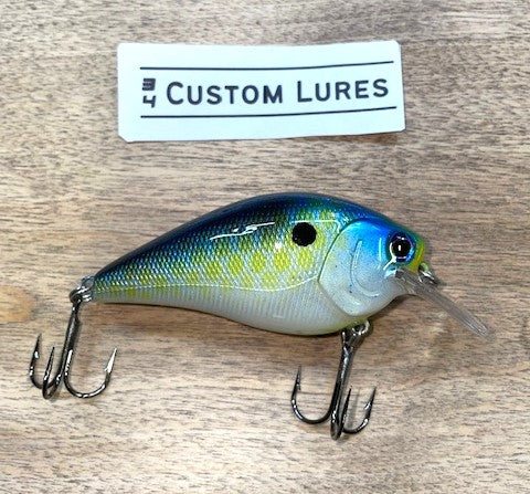 SQUAREBILL- Blue Shad Scaled