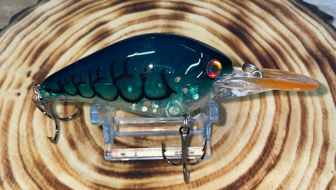 DEEP DIVER- Green Ghost Craw