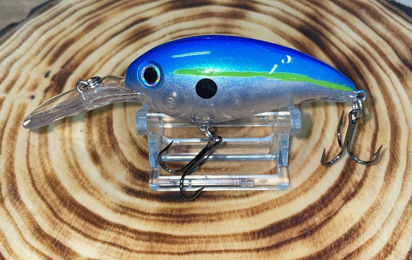 DEEP DIVER- Blue Sexy Shad Transparent