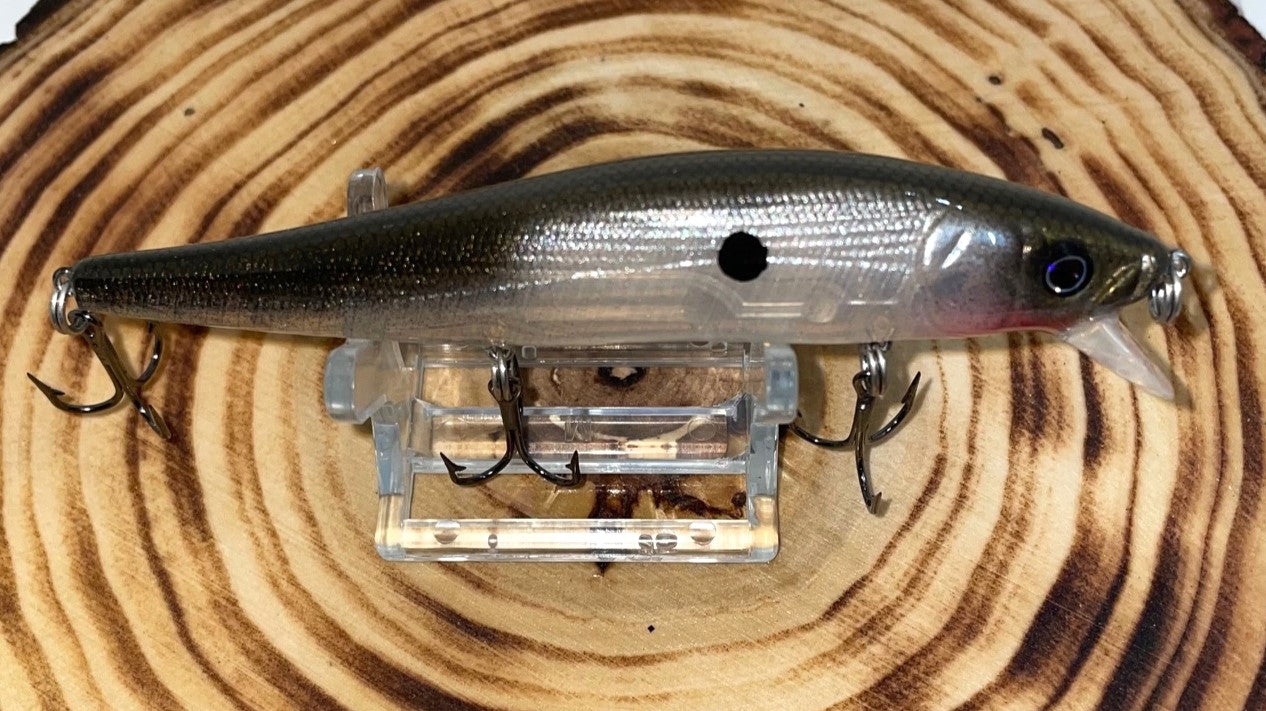 JERKBAIT- Copperback Shad Transparent