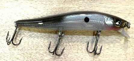 JERKBAIT- Copperback Shad Transparent