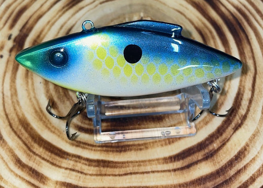 LIPLESS- Blue Sexy Shad Scaled