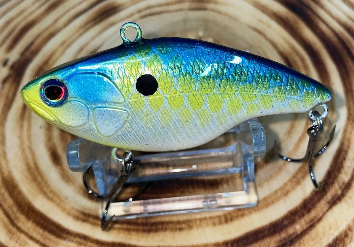 LIPLESS- Blue Sexy Shad Scaled