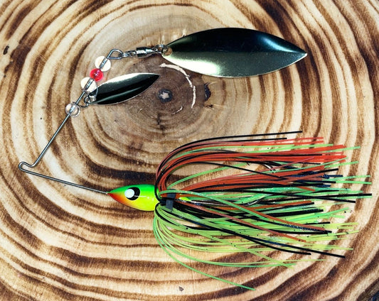 SPINNERBAIT- Chartreuse, Orange, Green