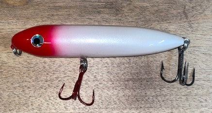 fish head custom lures TOPWATER- Red Head – 34 Custom Lures